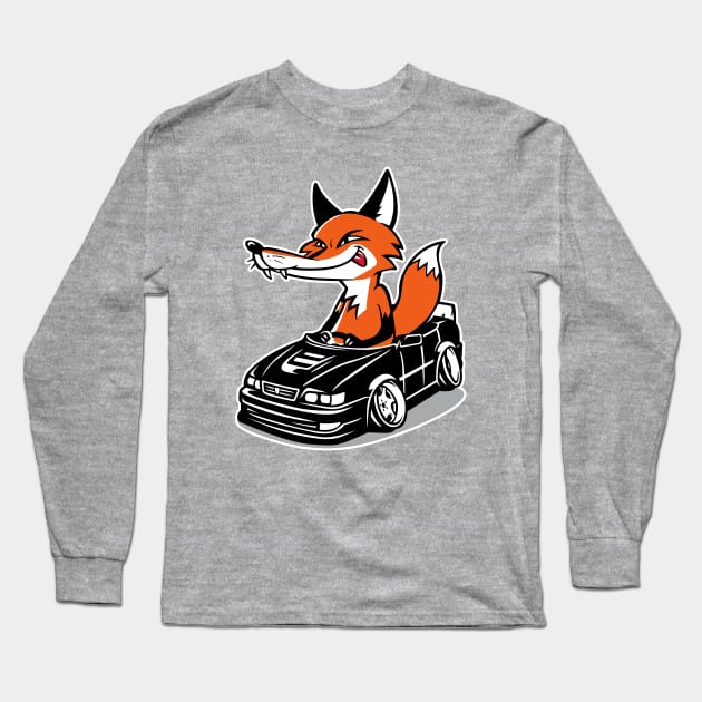 Toyota Chaser Fox Long Sleeve T-Shirt by Ivan_Kozlov